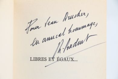 BADINTER : Libres et égaux... L'émancipation des Juifs 1789-1791 - Signed book, First edition - Edition-Originale.com