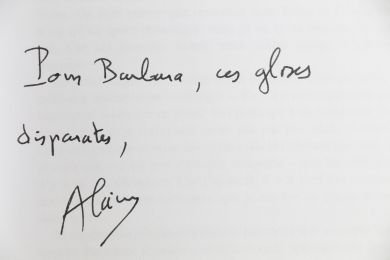 BADIOU : Autour d'Alain Badiou - Autographe, Edition Originale - Edition-Originale.com