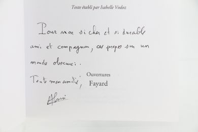 BADIOU : Images du temps présent 2001-2004 - Signed book, First edition - Edition-Originale.com