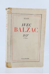 BALZAC : Avec Balzac - Erste Ausgabe - Edition-Originale.com