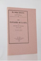 BALZAC : Les Fantaisies de la Gina - Erste Ausgabe - Edition-Originale.com