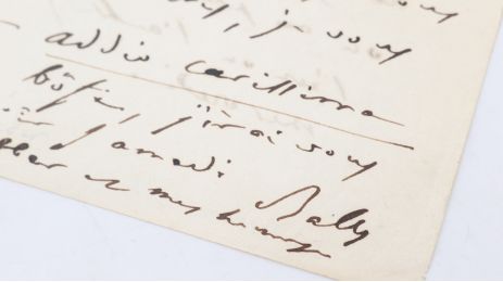 BALZAC : Lettre autographe signée à Sophie Kozlowska : 