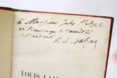 BALZAC : Louis Lambert suivi de Séraphîta - Signed book, First edition - Edition-Originale.com