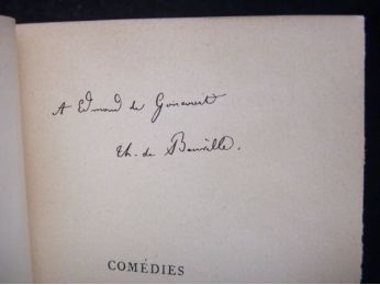 BANVILLE : Comédies - Autographe - Edition-Originale.com