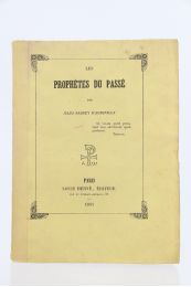 BARBEY D'AUREVILLY : Les prophètes du passé - First edition - Edition-Originale.com