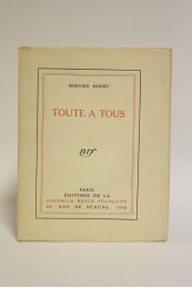 BARBEY : Toutes à tous - First edition - Edition-Originale.com