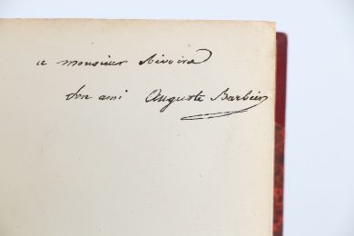 BARBIER : Nouvelles satires, Pot-de-vin et Erostrate - Signed book, First edition - Edition-Originale.com