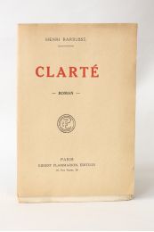 BARBUSSE : Clarté - Prima edizione - Edition-Originale.com