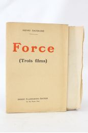 BARBUSSE : Force (trois films) - First edition - Edition-Originale.com