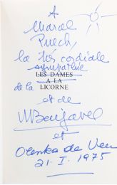 BARJAVEL : Les dames à la licorne - Libro autografato, Prima edizione - Edition-Originale.com