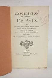 BARNABAS : Description de six espèces de pets ou six raisons pour se conserver la santé, prêchées le Mardi Gras - Edition-Originale.com