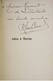 BARRES : Adieu à Moréas - Signed book, First edition - Edition-Originale.com