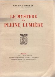 BARRES : Le mystère en pleine lumière - First edition - Edition-Originale.com