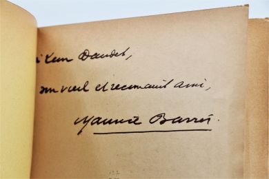 BARRES : Le voyage de Sparte - Signed book, First edition - Edition-Originale.com