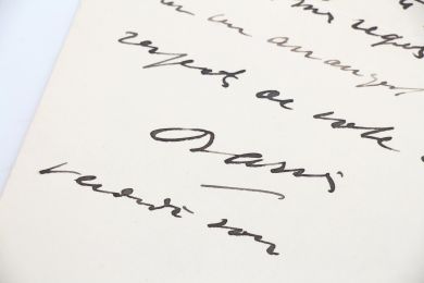 BARRES : Lettre autographe signée adressée à une amie - Signed book, First edition - Edition-Originale.com