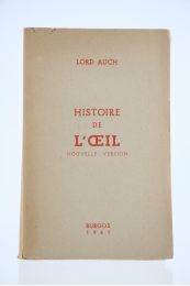 BATAILLE : Histoire de l'Oeil - Edition-Originale.com