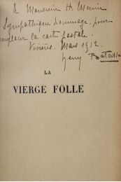 BATAILLE : La vierge folle - Autographe, Edition Originale - Edition-Originale.com
