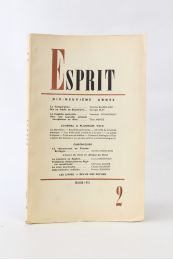 BAUDELAIRE : La conspiration - In Esprit N°176 de la 19ème année - Prima edizione - Edition-Originale.com