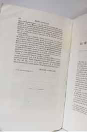 BAUDELAIRE : Le salon de 1859. III-La reine des facultés. - IV-Le gouvernement de l'imagination. - V-Religion, histoire, fantaisie - In Revue française N°159 de la cinquième année. - First edition - Edition-Originale.com