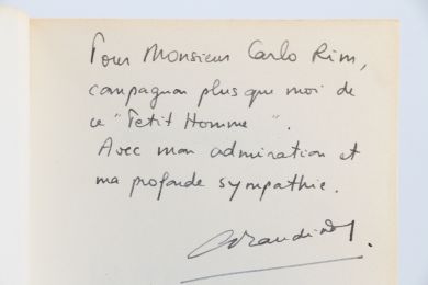 BAUDINAT : Le petit homme et le grand journal - Signed book, First edition - Edition-Originale.com