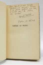 BAZIN : Vipère au poing - Signed book - Edition-Originale.com