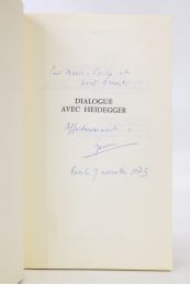 BEAUFRET : Dialogue avec Heidegger - Libro autografato, Prima edizione - Edition-Originale.com