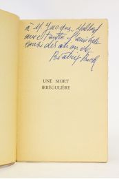 BECK : Une mort irrégulière - Autographe, Edition Originale - Edition-Originale.com