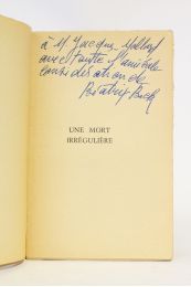 BECK : Une mort irrégulière - Signed book, First edition - Edition-Originale.com