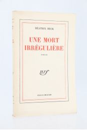 BECK : Une mort irrégulière - Erste Ausgabe - Edition-Originale.com
