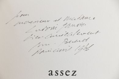 BECKETT : Assez - Signiert, Erste Ausgabe - Edition-Originale.com