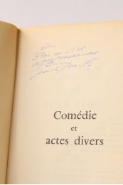 BECKETT : Comédies et actes divers - Signiert, Erste Ausgabe - Edition-Originale.com