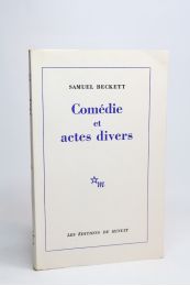 BECKETT : Comédies et actes divers - Prima edizione - Edition-Originale.com