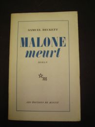 BECKETT : Malone meurt - Prima edizione - Edition-Originale.com