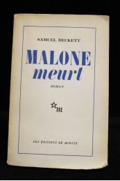 BECKETT : Malone meurt - Erste Ausgabe - Edition-Originale.com