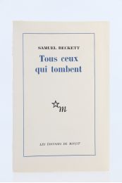 BECKETT : Tous ceux qui tombent - Erste Ausgabe - Edition-Originale.com