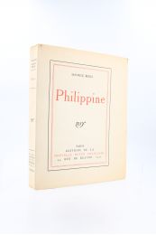 BEDEL : Philippine - First edition - Edition-Originale.com