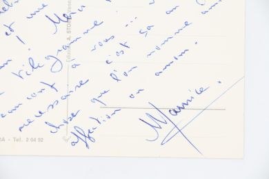 POLTI : Carte postale autographe signée adressée au poète Jean Ott - Signed book, First edition - Edition-Originale.com