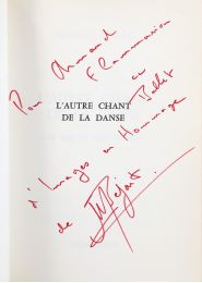 BEJART : L'autre chant de la danse - Libro autografato, Prima edizione - Edition-Originale.com