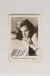 BELL : Carte postale photographique signée de Marie Bell - Signiert, Erste Ausgabe - Edition-Originale.com