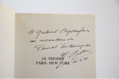 BELLONTE : Le premier Paris-New York - Signed book, First edition - Edition-Originale.com