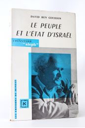 BEN GOURION : Le peuple et l'état d'Israël - Prima edizione - Edition-Originale.com