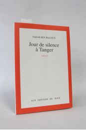 BEN JELLOUN : Jours de silence à Tanger - First edition - Edition-Originale.com