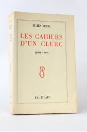 BENDA : Les cahiers d'un clerc (1936-1949) - Erste Ausgabe - Edition-Originale.com