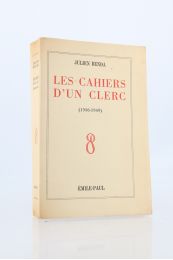 BENDA : Les cahiers d'un clerc - Erste Ausgabe - Edition-Originale.com