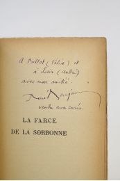 BENJAMIN : La farce de la Sorbonne - Signed book, First edition - Edition-Originale.com
