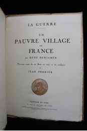 BENJAMIN : Un pauvre village de France - Prima edizione - Edition-Originale.com