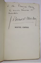 BENOIST-MECHIN : Nouvel empire - Autographe, Edition Originale - Edition-Originale.com