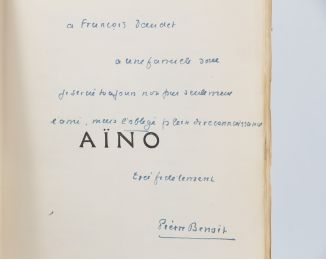 BENOIT : Aïno - Signed book, First edition - Edition-Originale.com