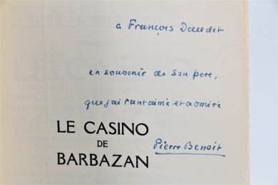 BENOIT : Le casino de Barbazan - Signiert, Erste Ausgabe - Edition-Originale.com