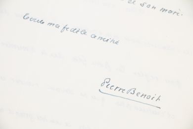 BENOIT : Lettre autographe signée concernant des festivités qu'il doit organiser avec son correspondant et des personnalités à inviter - Signiert, Erste Ausgabe - Edition-Originale.com